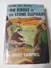 Riddle Of The Stone Elephant by Bruce Campbell, Ken Holt Mystery, 1949 Vntg HC