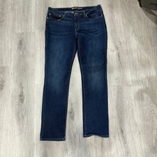 Levi  s Women  s Slight Curve Mid Rise Slim Jeans Dark Wash 16/33 Y2K VTG