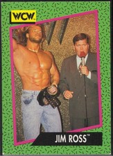 Jim Ross 1991 Impel WCW #156