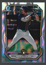 2026 Bowman Chrome ANDREW FISCHER LAVA REFRACTOR 1ST BOWMAN #/399