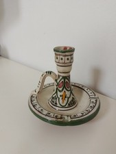 Bougeoir en faience marocaine SAFI