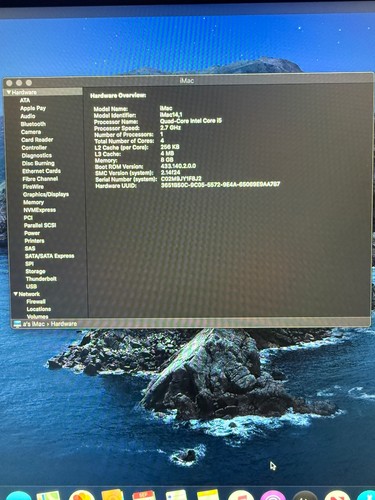 Apple iMac (21.5-inch, Late 2013) Core i5 2.7 GHz 8GB Memory 1TB HDD - Catalina - Picture 6 of 17