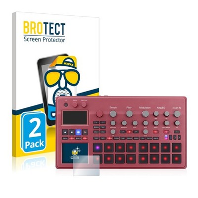 2x Schutzfolie Matt für KORG electribe Sampler Displayschutz Antireflektierend