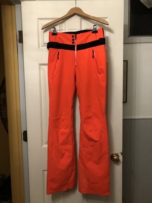 Bogner Fire & Ice Women's Borja 3-T Ski Pants Size L/US 10/EU 40 Tangerine NWT