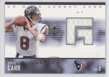 2003 Upper Deck UD Game Jersey David Carr #GJ-DC 0f8