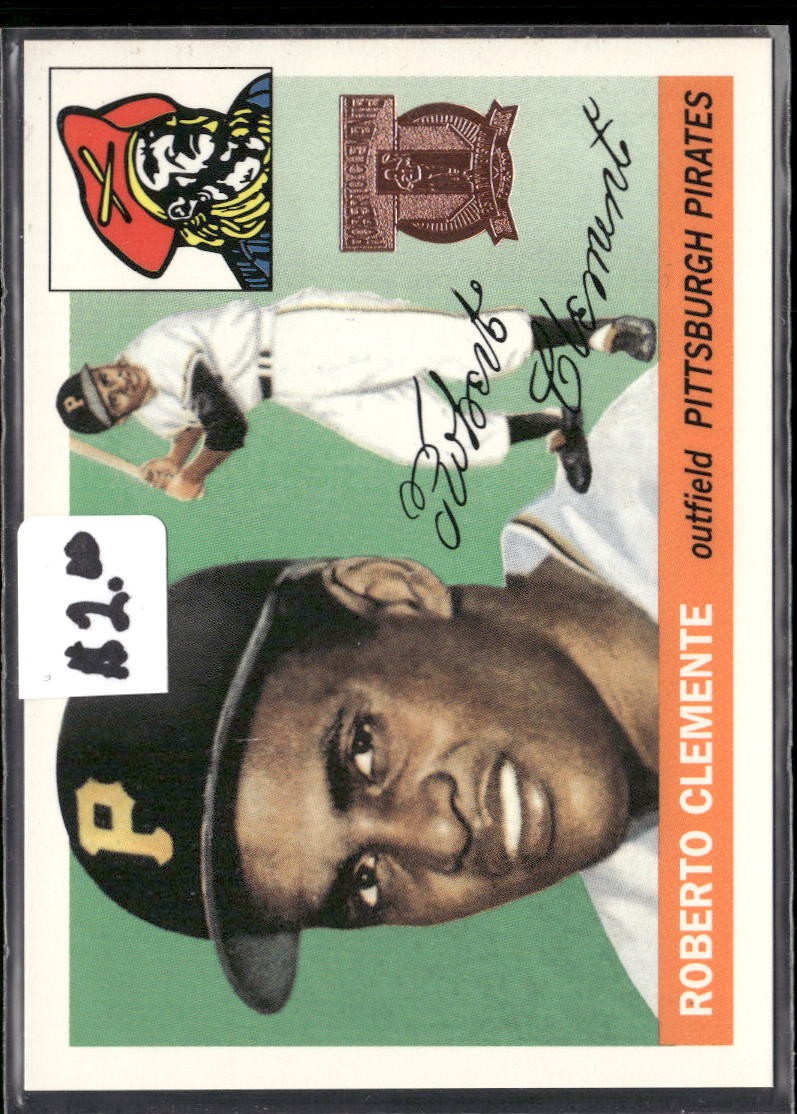 1998 Topps #1 Roberto Clemente Roberto Clemente Commemorative Reprints