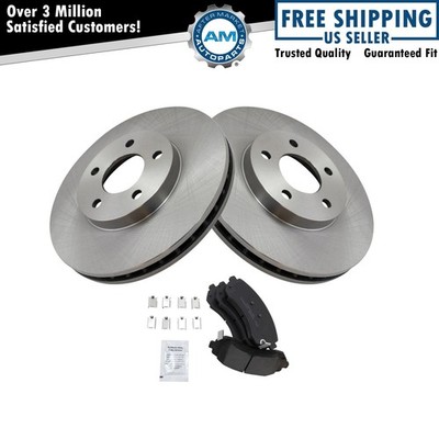 Brake Pad & Rotor Kit Posi Ceramic Front for Buick Chevy Olds Pontiac