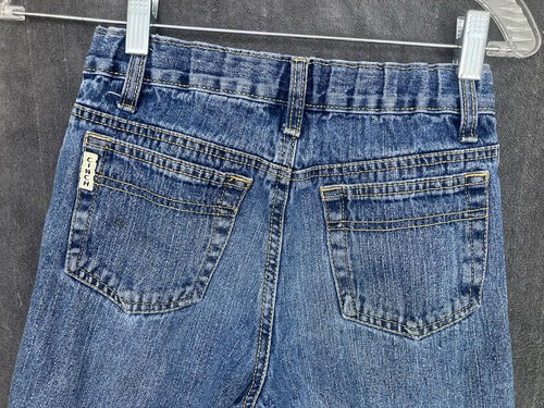 Cinch Jeans BOYS 12R Blue Denim Medium Original Adjustable Waist Western MARKS - Picture 7 of 13
