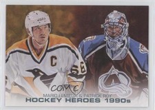 2013-14 Upper Deck Hockey Heroes 1990s Mario Lemieux Patrick Roy #HH65 HOF xp6