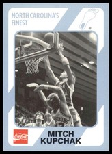 1989 Collegiate Collection North Carolina's Finest Mitch Kupchak #47 NM-MT