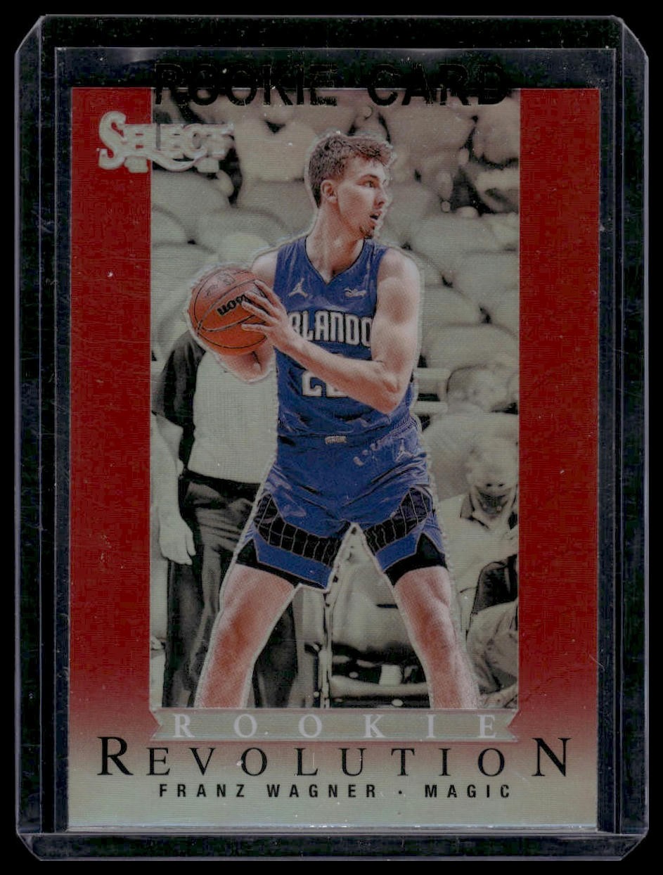 2021-22 Panini Select #24 Franz Wagner Rookie Revolution Red Prizms