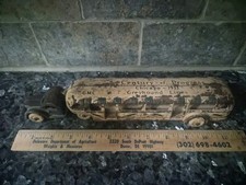 Arcade Greyhound Lines Bus Cast Iron "A Century of Progress" 1933 GMC COMPLETE