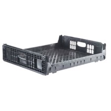 Orbis 1102678 Black Bakery Tray; NPL650 StackNNest