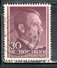 GERMANY GERMAN OCCUPATION OF POLAND STAMP GENERAL GOVERNMENT WWII USED LOT 1984I
