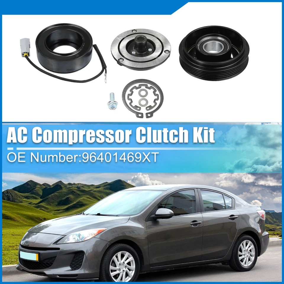 A/C Compressor Clutch fits for Mazda 3 2010-2013 4 CYL 2.0L - 1 pcs - image 2 of 4