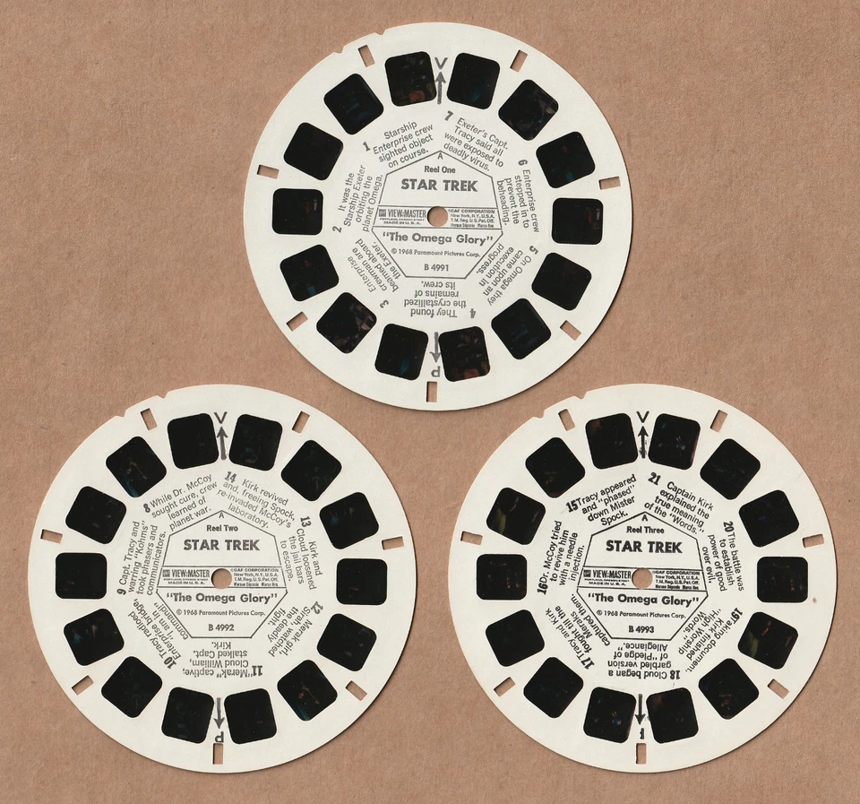 Set of three View-Master reels Star Trek 1968 - Image 2 of 2
