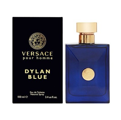 Versace Dylan Blue Pour Homme Eau De Toilette 100ml 3.4 US FL. OZ. SEALED NEW