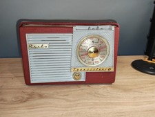 Transistor 6 Ancien poste radio portable Reela année 50 60 vintage