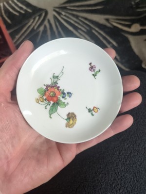 Royal Copenhagen Saxon Flower plate. 