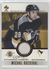 2001-02 Pacific Private Stock Game-Used Gear Michal Rozsival #83 2k3