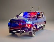 Unmarked Dark Blue Nysp Chevy Tahoe Fbi Ice Cia Police Suv Working Lights 124 Unmarked Dark Blue Nysp Chevy Tahoe Fbi Ice Cia Police Suv Working Lights 124