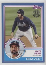 2018 Topps 1983 Topps Design Blue Matt Kemp #83-38 1u6