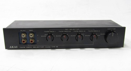 AKAI DS-5 Tape Deck Selector Audio Equipment black