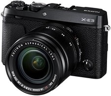 FUJIFILM Mirrorless Camera X-E3 Lens Kit Black X-E3LK-B