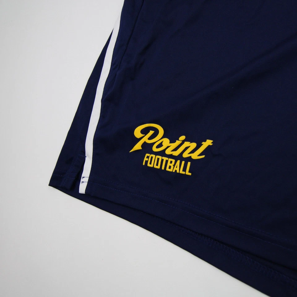 Point Skyhawks adidas Aeroready Athletic Shorts Men's Navy/White New - Image 4 of 4