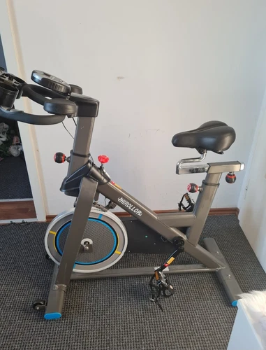 HIROLLOP Heimtrainers Fahrrad, Indoor Fitnessbike Mit APP Herzfrequenzmonitor & - Bild 2 von 2