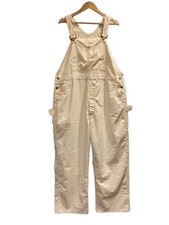 Vintage 1940's Carhartt Heart Buttons Overall Size W 44 Off-White