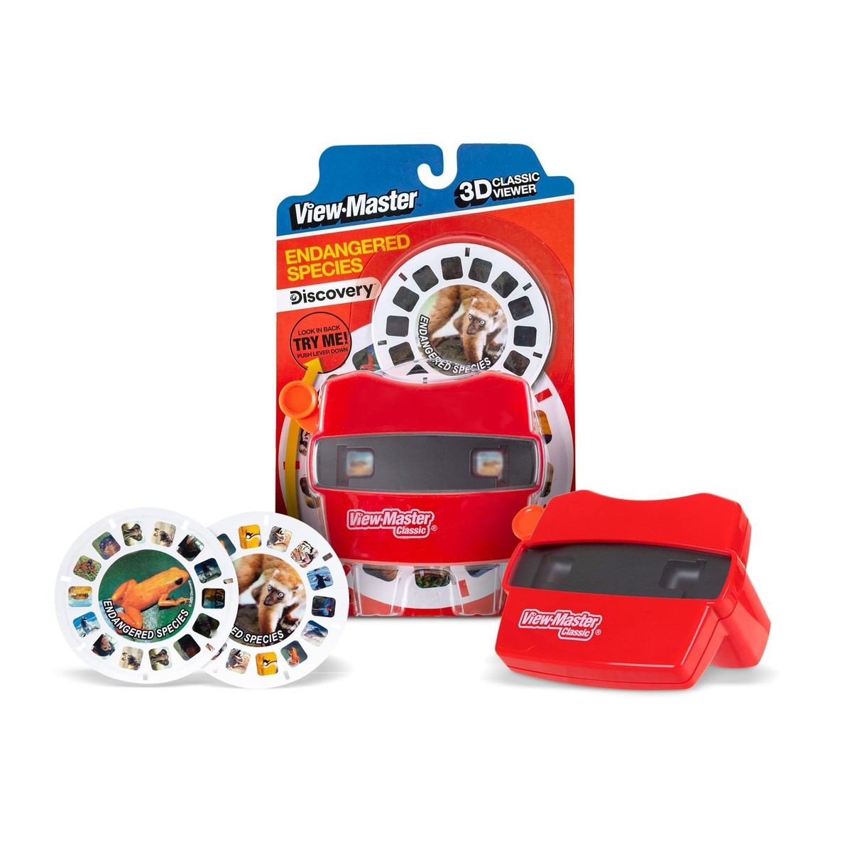 Classic View-Master - Metallic Viewfinder With 2 Reels Included