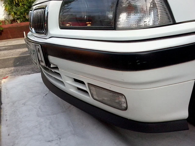 BMW M-Tech M-Technic Bavaria e30 e36 e46 Front Valance Chin Spoiler Lip Splitter — 第 3/4 张图片