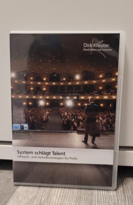 Dirk Kreuter SYSTEM SCHLÄGT TALENT DVD Seminar Verkaufsstrategien für Profis 