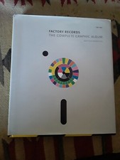 FACTORY RECORDS: COMPLETE GRAPHIC ALBUM By Matthew Robertson hardcover 