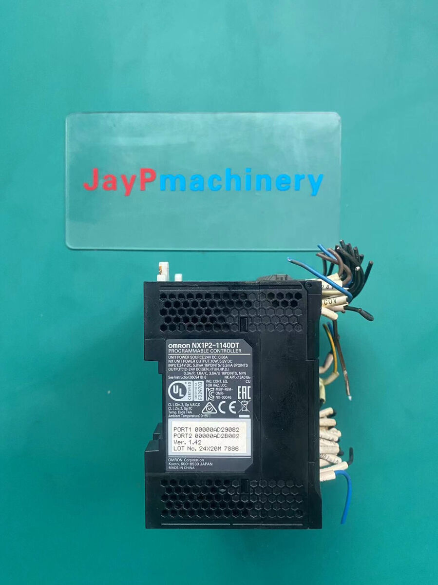 1pc Used OMRON NX1P2-1140DT Programmable Controller 90Days 1pc Used OMRON NX1P2-1140DT Programmable Controller 90Days