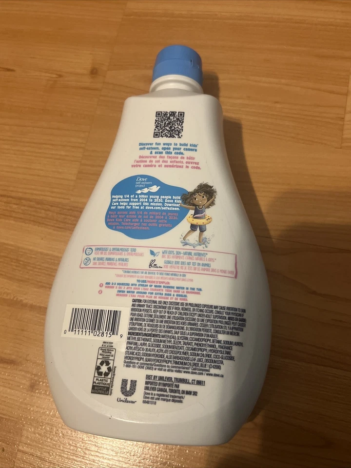 DOVE Kids care hypoallergenic foaming Body Wash cotton candy 20 fl oz - Image 2 of 2
