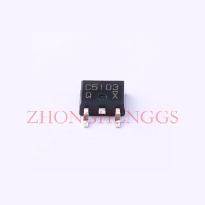 4 Transistors Bipolaires NPN ROHM 2SD1760 (D1760) 15W - Boîtier TO-252-3 - Pour Ampli, Alimentations