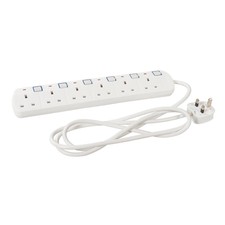 Image of 379955 - Powermaster Switched Extension Lead with Neon Indicator 230V