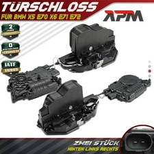 2x T�rschloss Schloss Stellmotor Hinten Links Rechts f�r BMW X5 E70 X6 E71 E72