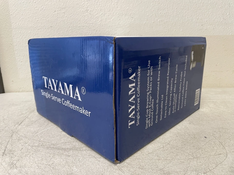 Tayama AC-507K Single-Serve K-Cup Coffee Maker Brewer – Compact & Easy Use - Изображение 3 из 4