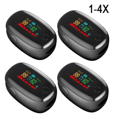 Pulsoxymeter Finger Puls Oximeter Messgerät Sauerstoff Blut SpO2 Pulsoximeter