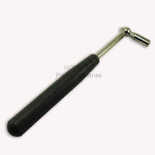 Professional Piano Level Tuning Hammer Star Tip Chrome Plated Shaft Nylon Handle