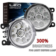 Pair LED Bumper Lamp Fog Light Fit Acura TSX 2011-2014