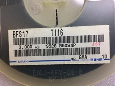 BFS17-T116 ROHM BJT TRANSISTOR SOT-23 SST;NPN;RF AMP 3000 PIECES
