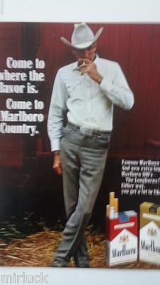 1968 Marlboro Red Gold 100s Skinny 