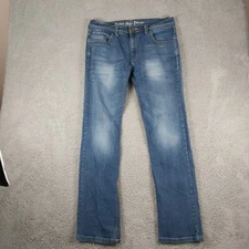 DOLCE HUGO DENIM Mens Tag 36 Fits 34x33 ITALIAN DENIM Jeans Dark Wash READ