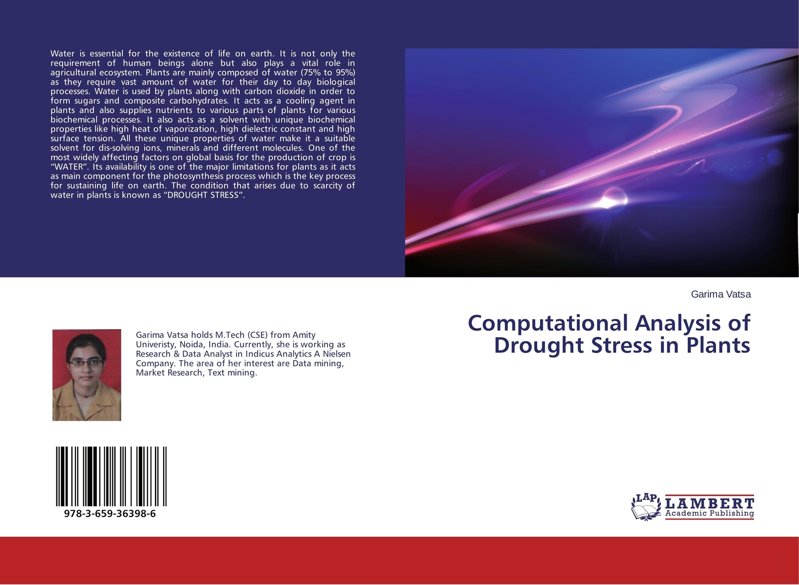 Thumbnail - Garima Vatsa | Computational Analysis Of Drought Stress In Plants |