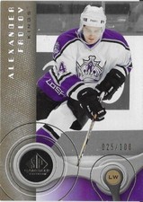 2005-06 SP Game Used ALEXANDER FROLOV Gold parallel card #48