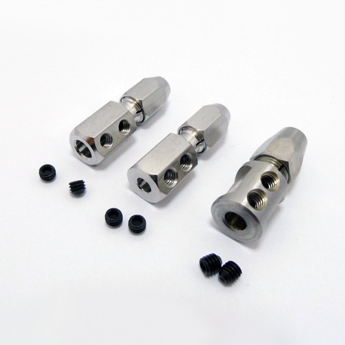 RC Boat MONO Drive Shaft Coupling Flexshaft Connector Sleeve Collet 4mm 5mm 4.76 - Picture 3 of 13